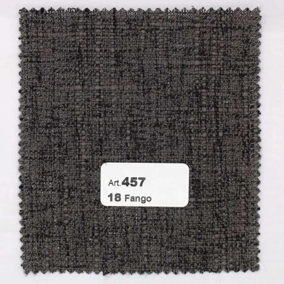 Vardagsrumsstol i betsat askträ och tyg Tillverkad i Italien - Aspect Viadurini