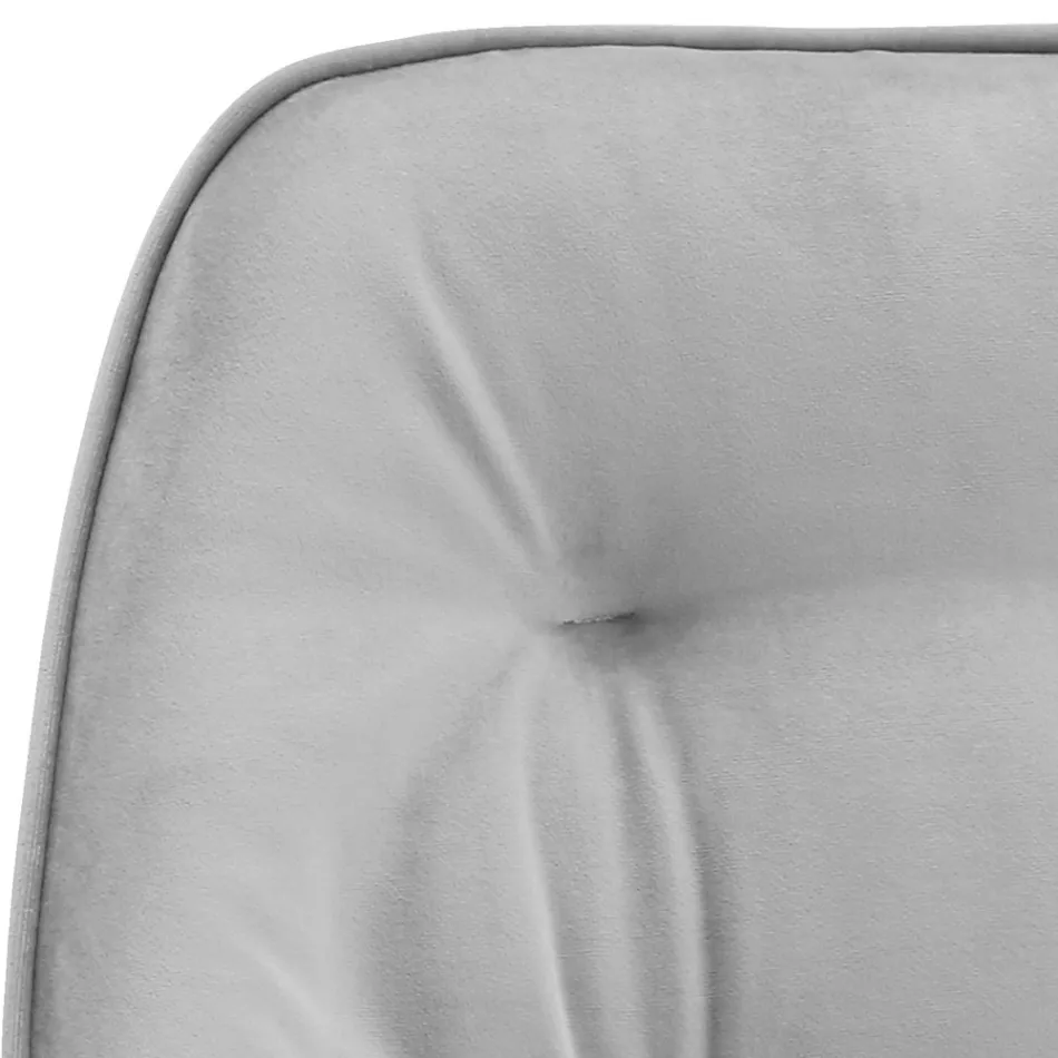 Vardagsrumsstol i lackat trä och sammetssits Tillverkad i Italien - Attendo Viadurini