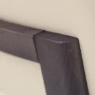 Vardagsrumsstol i Ice Color Läder Tillverkad i Italien - Betsy Viadurini