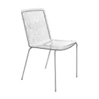 Vardagsrumsstol i plexiglas och järn Tillverkad i Italien, 2 delar - Pumbaa Viadurini