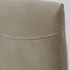 Vardagsrumsstol i konstläder med lackade ben Tillverkad i Italien - Roslin Viadurini