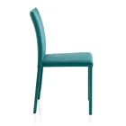 Vardagsrumsstol helt klädd i Made in Italy Tyg - Rosetta Viadurini