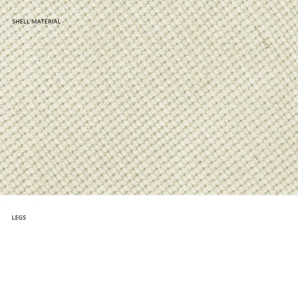 Modern vardagsrumsstol i tyg och metall tillverkad i Italien, Egypten Viadurini