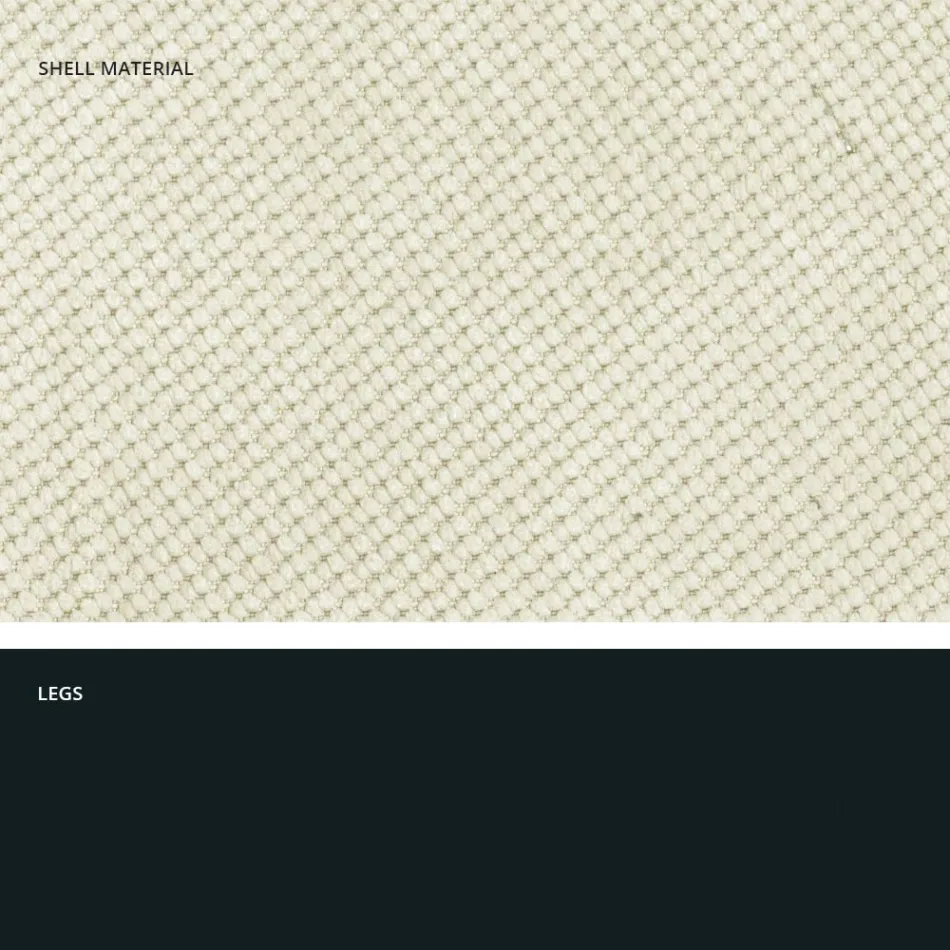 Modern vardagsrumsstol i tyg och metall tillverkad i Italien, Egypten Viadurini