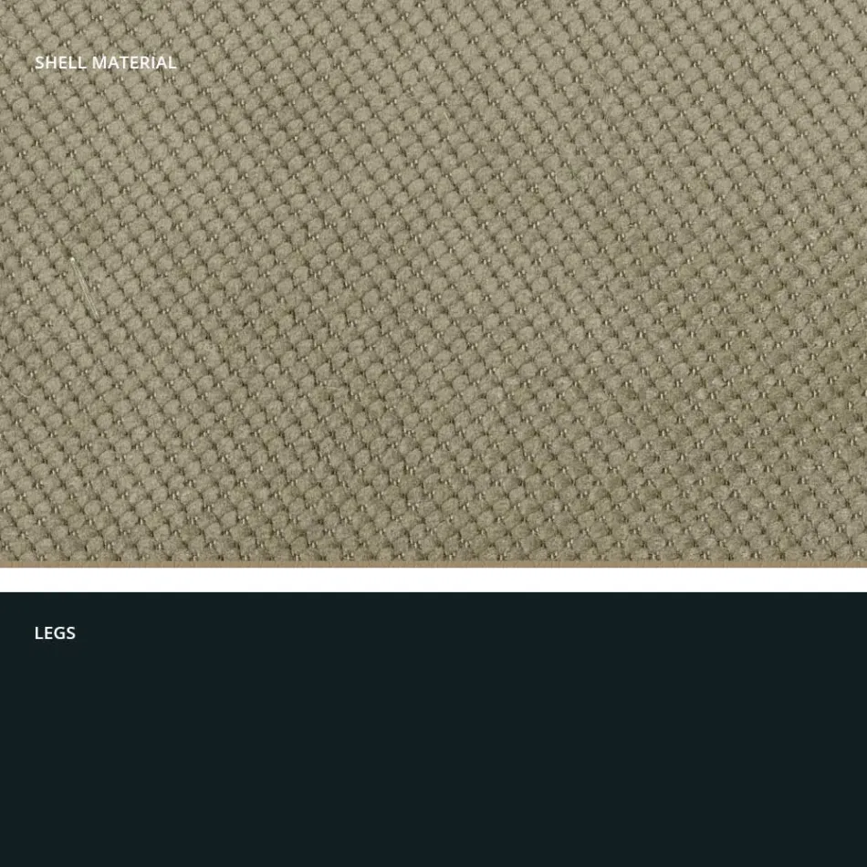 Modern vardagsrumsstol i tyg och metall tillverkad i Italien, Egypten Viadurini