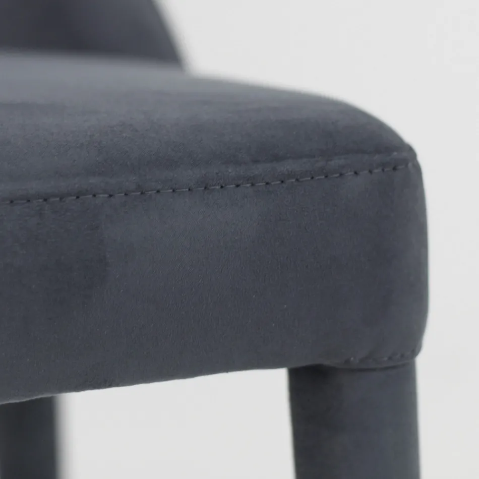 Vardagsrumsstol Klädd med Teknofibra Made in Italy - Stinco Viadurini