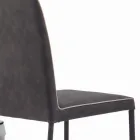 Vardagsrumsstol Klädda och lackade ben Tillverkad i Italien - Catania Viadurini