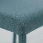 Vardagsrumsstol klädd i tyg Made in Italy - Roslin Viadurini