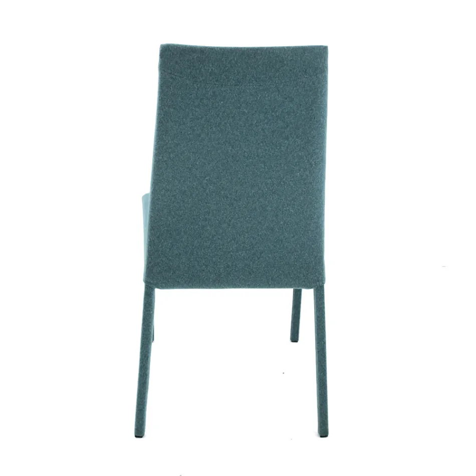 Vardagsrumsstol klädd i tyg Made in Italy - Roslin Viadurini