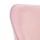 Kontorsstol Metallbas och tygsits - Anguilla Viadurini