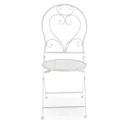 Stol i klassisk stil tillverkad av metall - Cruise Viadurini