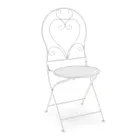 Stol i klassisk stil tillverkad av metall - Cruise Viadurini