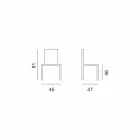 Monroe klassisk designstol Viadurini