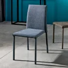 Matsalsstol i designertyg tillverkad i Italien, Conny Viadurini