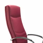 Executive ordförande monocoque kontor läder Debora Viadurini