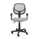 Vridbar kontorsstol i nylon och meshtyg i 3 färger - Rasha Viadurini