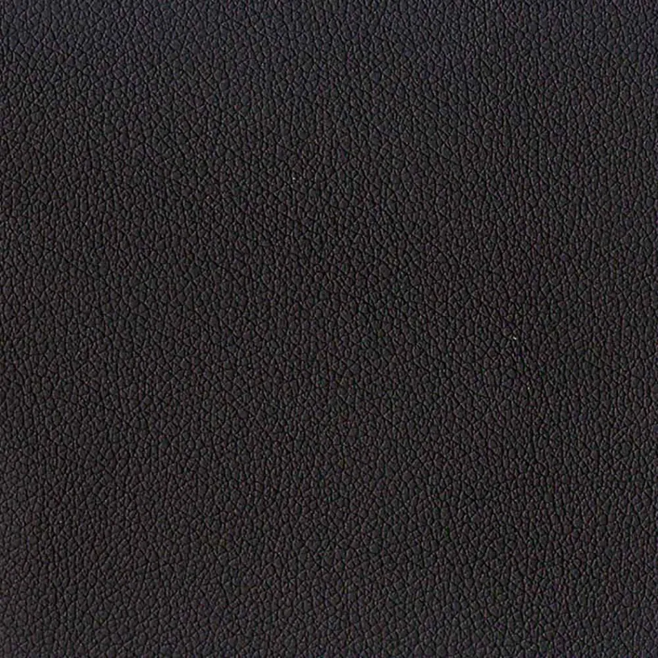 Vadderad stol för väntrum med modern svartmetallbas - Carmela Viadurini