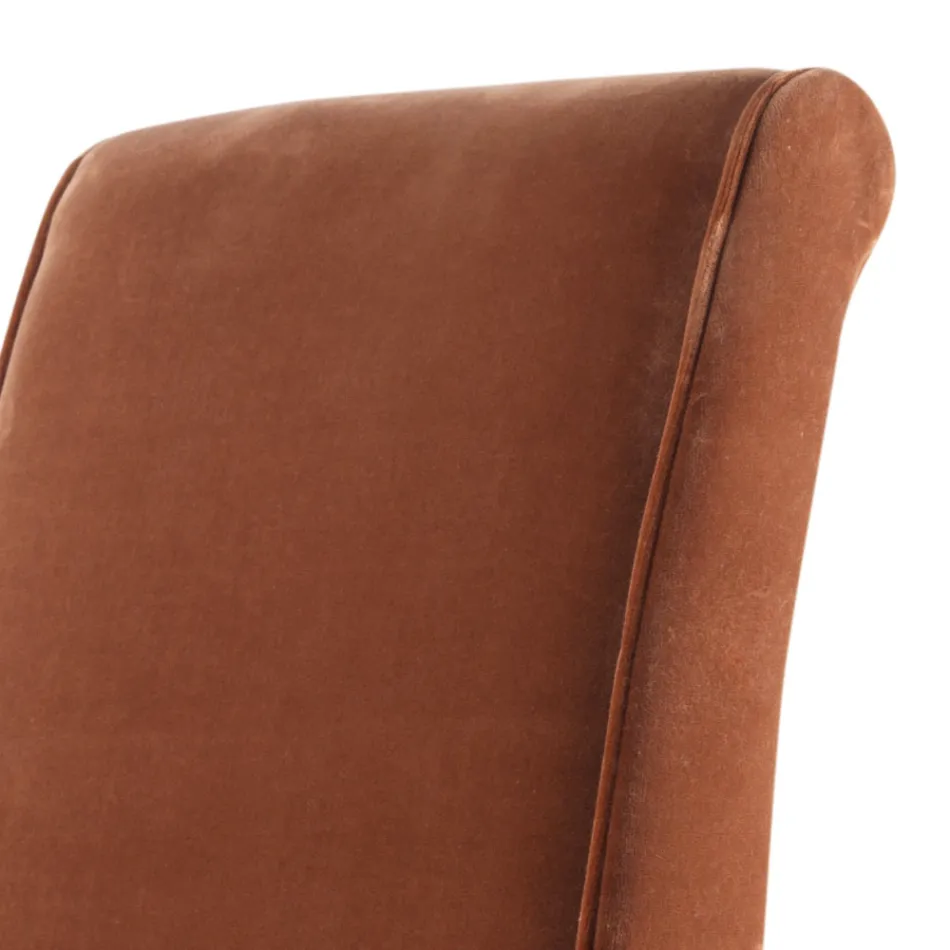 Stoppad massiv trässtol Grilli Zarafa gjord i Italien, 2 stycken Viadurini