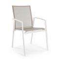 Stapelbar utomhusstol målad aluminium, Homemotion, 4 stycken - Odelia