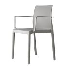 Stapelbar utomhusstol i aluminium Tillverkad i Italien 4 delar - Colombia Viadurini