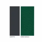 Stapelbar järnstol utomhus med kudde tillverkad i Italien 2 delar - Allegra Viadurini