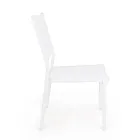Stapelbar stol i aluminium och textilen för trädgården, modern design - Franz Viadurini