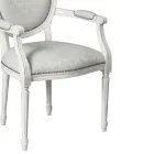 Bokstol stoppad med skumgummi tillverkad i Italien - Occhio Viadurini