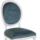 Stol i massiv bok och sits i skumgummi Tillverkad i Italien - Lamiral Viadurini