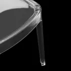 Transparent polykarbonatstol, modern design - Yanis Viadurini