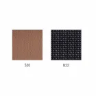 Mina semidirectional och operativ läderstol tillverkad i Italien Viadurini