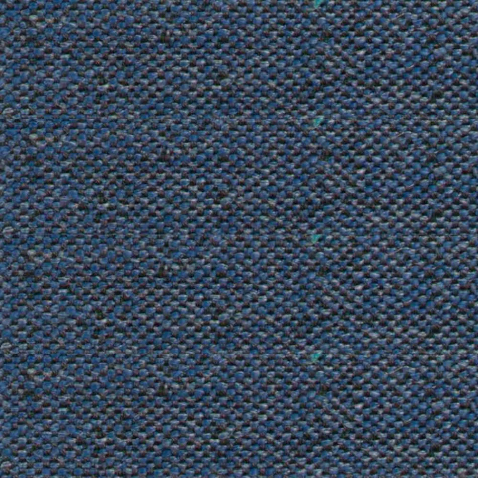 Tygstol med lyxig svartmetallkonstruktion tillverkad i Italien - kakao Viadurini