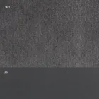 Stol i sammet och RAL-lackerat stål Tillverkad i Italien 4 delar - Mariapina Viadurini