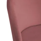 Sammetstol och metallram i olika utföranden - Penna Viadurini