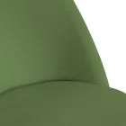 Sammetstol och metallram i olika utföranden - Penna Viadurini