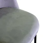 Sammetstol och metallram i olika utföranden - Penna Viadurini