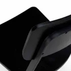 Modern designstol i trä och metall, Elmas, 4 stycken Viadurini