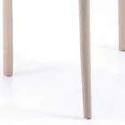 Modern designsstol H88,5cm tillverkad i Italien Carly Viadurini