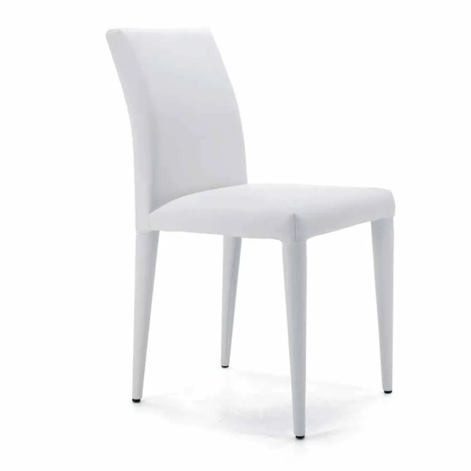 Helklädd vardagsrumsstol tillverkad i Italien - Marziana Viadurini