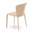 Moderna vardagsrum helt täckt av imiterat läder, Accadia, 4 stycken Viadurini