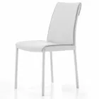 Modern vadderad och stoppad vardagsrumsstol tillverkad i Italien – Monnalisa Viadurini