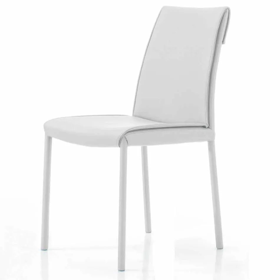 Modern vadderad och stoppad vardagsrumsstol tillverkad i Italien – Monnalisa Viadurini