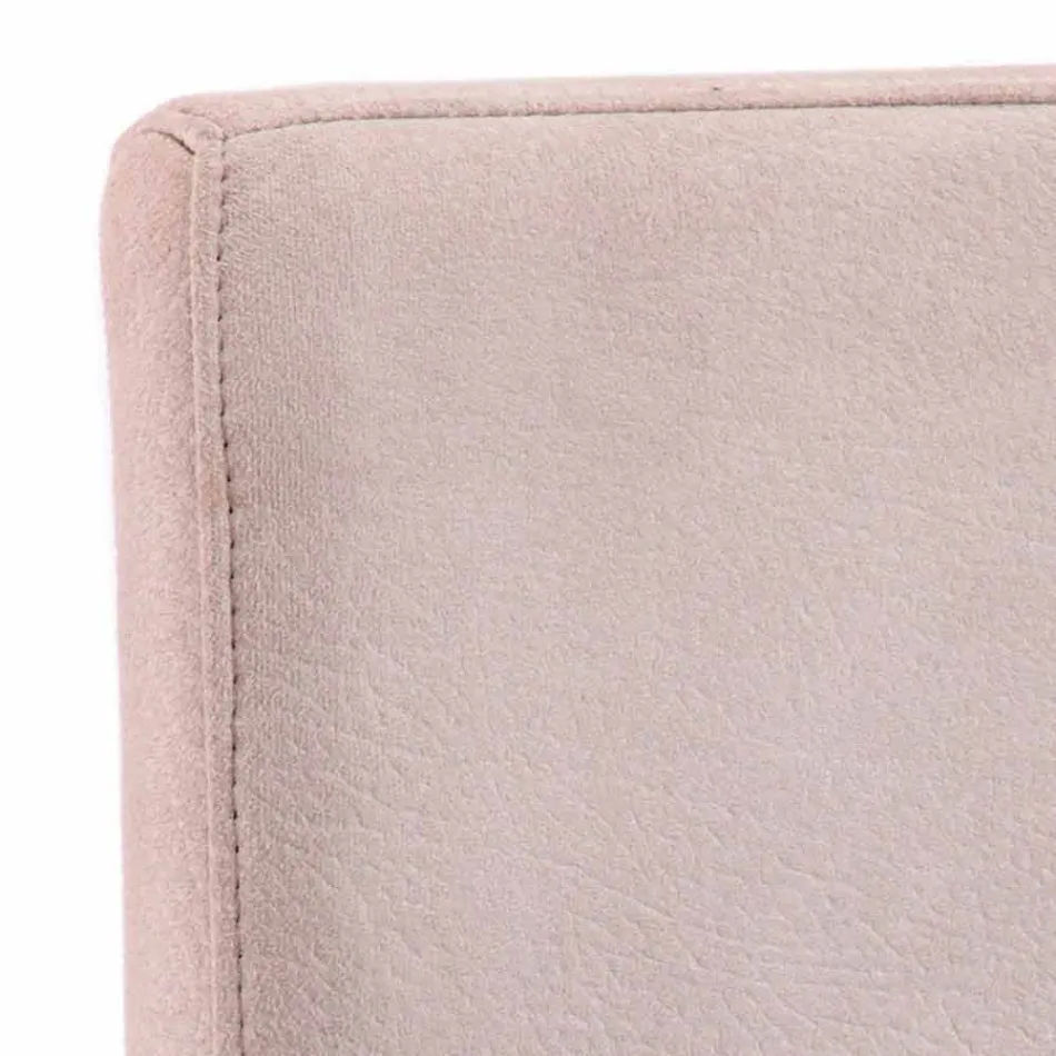 Modern stol i läder eller imiterat läder för matsal eller Maha kök Viadurini