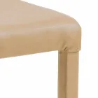 Jamila moderna matsalstol, handgjord i Italien Viadurini