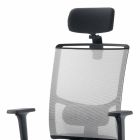Operativ och semi-executive stol i tyg tillverkat i Italien Mina Viadurini