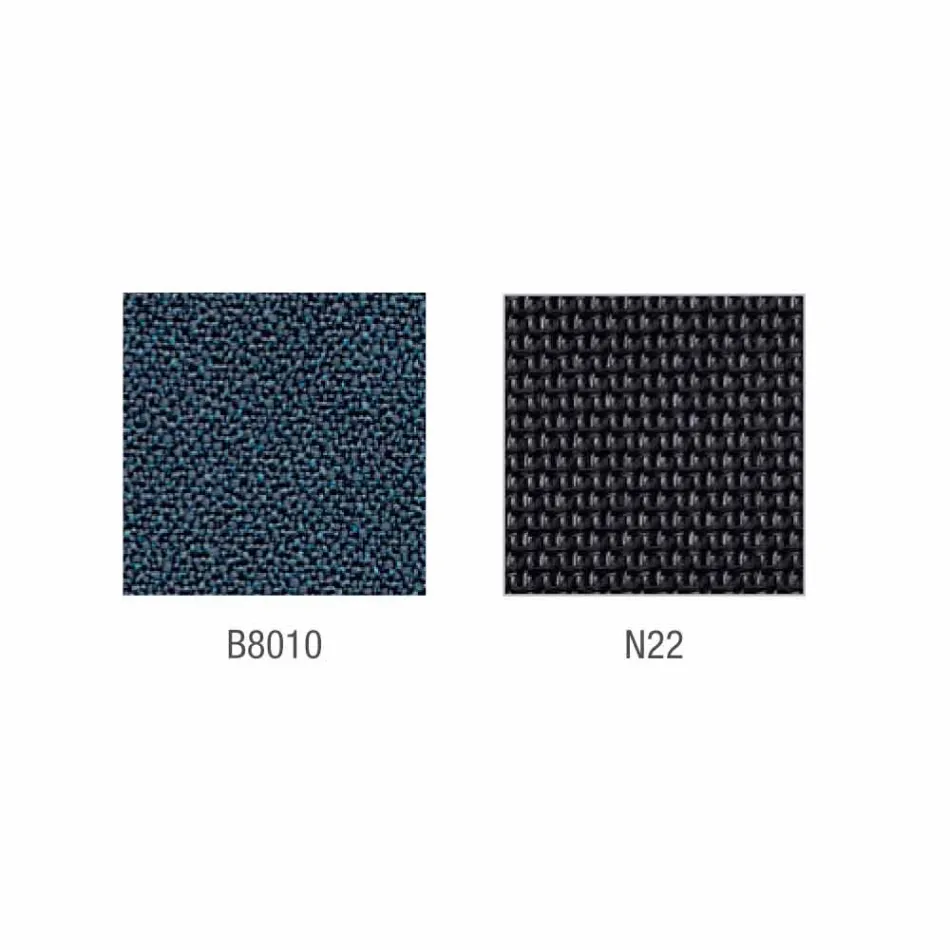 Operativ och semi-executive stol i tyg tillverkat i Italien Mina Viadurini