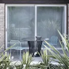 Stapelbar metallstol för utomhusbruk Made in Italy 2 delar - helt enkelt Viadurini