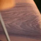 Handgjord matstol i trä och stål Tillverkad i Italien - Valencia Viadurini