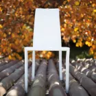 Designermatsalsstol klädd i läder Tillverkad i Italien - Sissy Viadurini