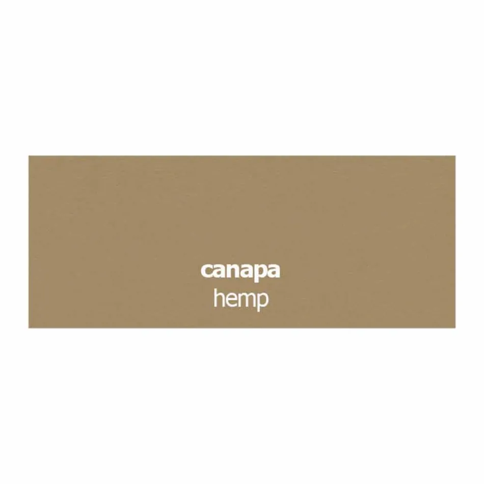 Matsalstol i Ecoleather och Metal Made in Italy, 2 stycken - Selen Viadurini