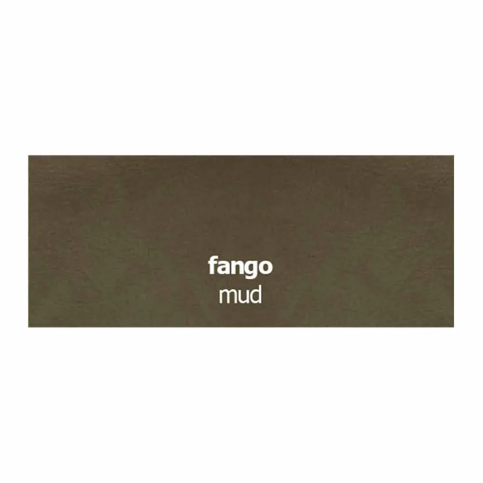 Matsalstol i Ecoleather och Metal Made in Italy, 2 stycken - Selen Viadurini